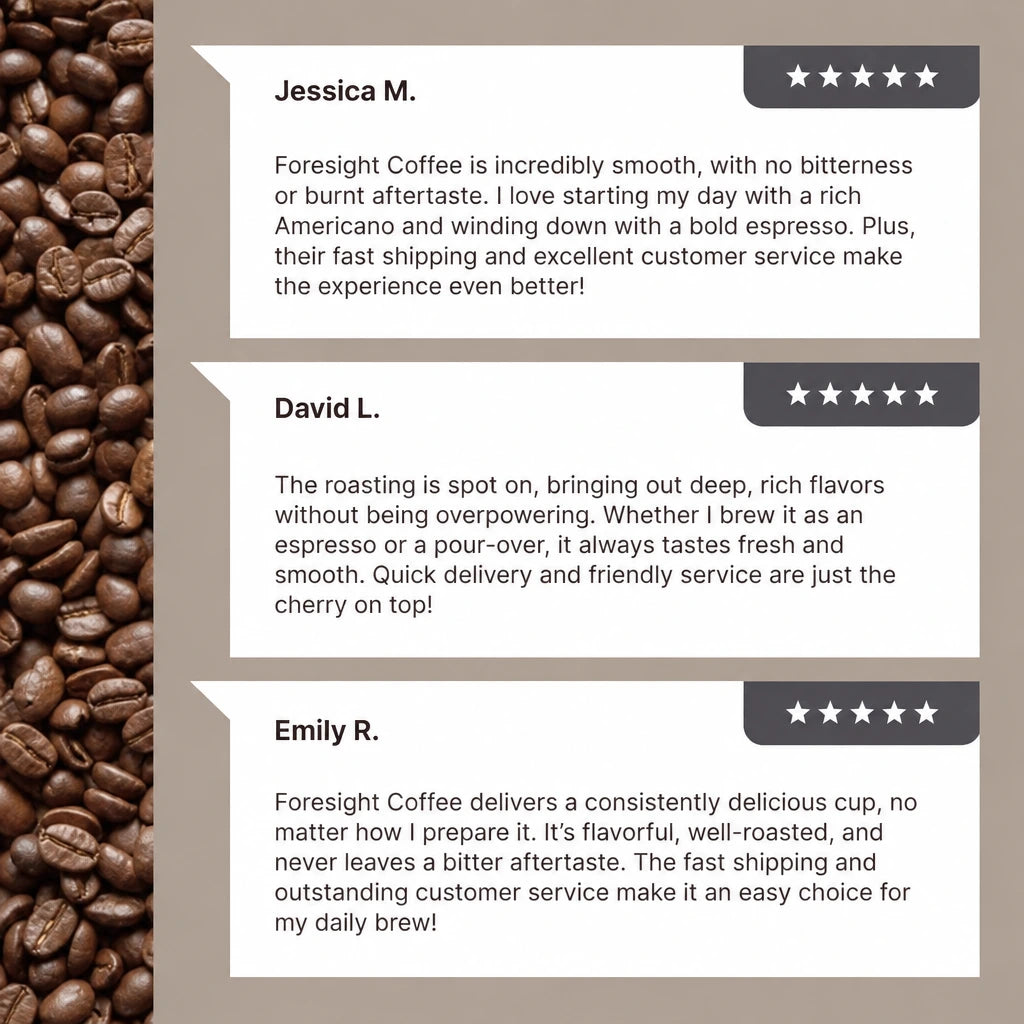 Ethiopia Yirgacheffe Kochere | Change the green in image 4 to match the taupe in image 1.